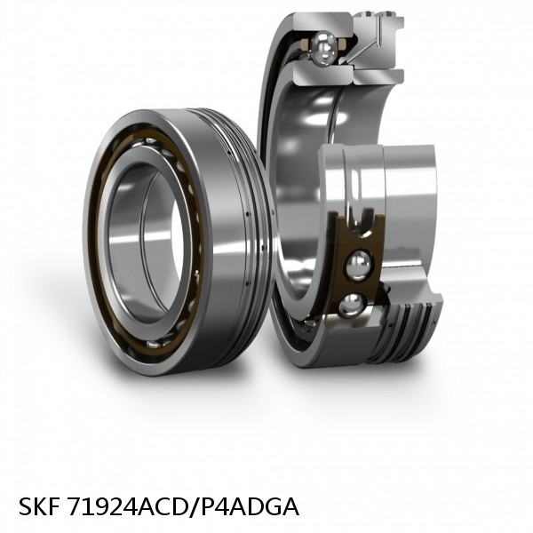 71924ACD/P4ADGA SKF Super Precision,Super Precision Bearings,Super Precision Angular Contact,71900 Series,25 Degree Contact Angle