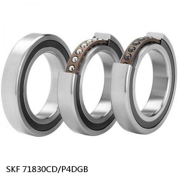 71830CD/P4DGB SKF Super Precision,Super Precision Bearings,Super Precision Angular Contact,71800 Series,15 Degree Contact Angle