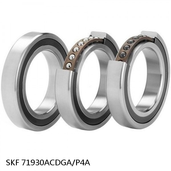 71930ACDGA/P4A SKF Super Precision,Super Precision Bearings,Super Precision Angular Contact,71900 Series,25 Degree Contact Angle